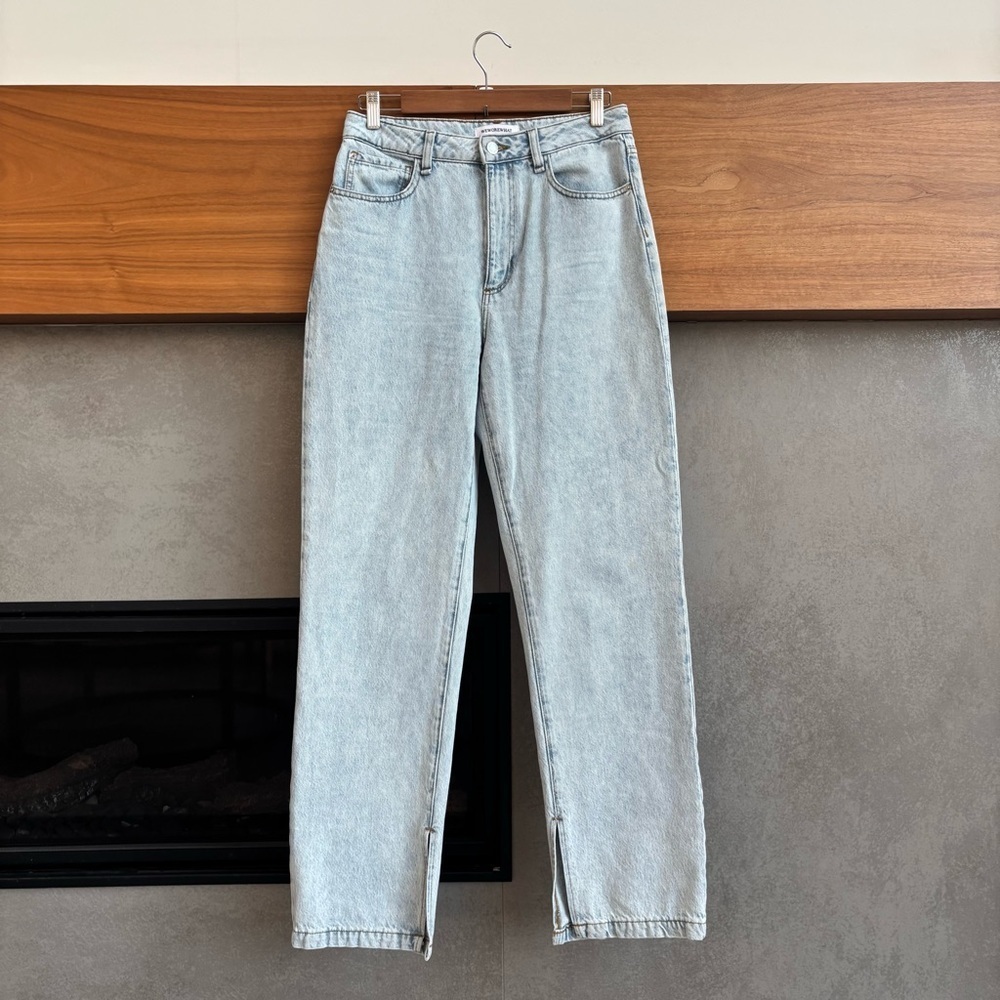 WeWoreWhat Streight Leg Jeans, Size 28